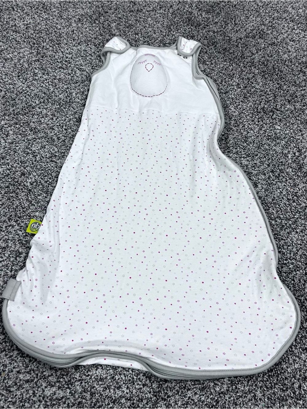 Nested bean sleep sack
